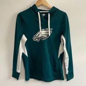 Women’s Philadelphia Eagles Fleece Lined Official NFL Team Apparel Hoodie